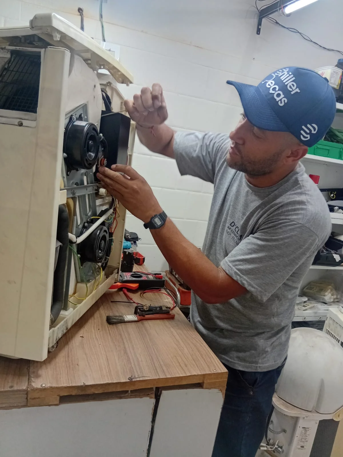 limpeza de ar condicionado