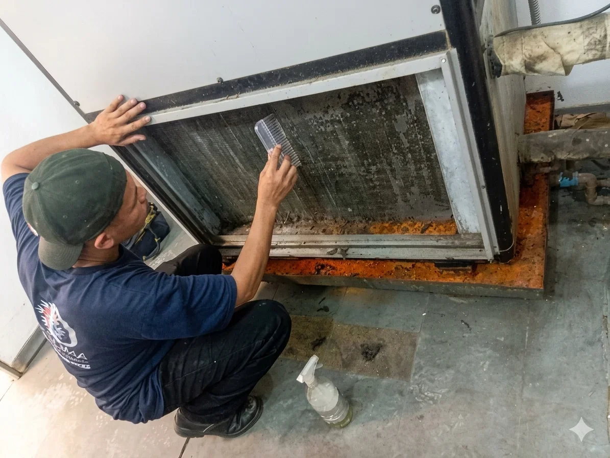 higienização de ar condicionado em Santo André