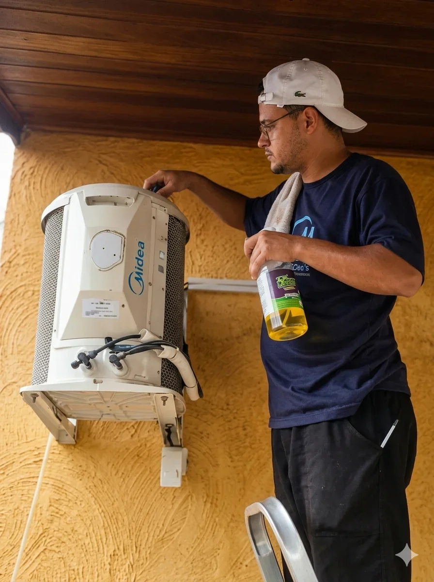 higienização de ar condicionado em São Paulo
